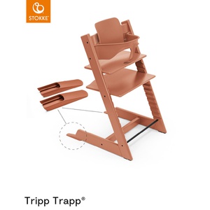 Babyset Hochstuhl TRIPP TRAPP Stokke terracota