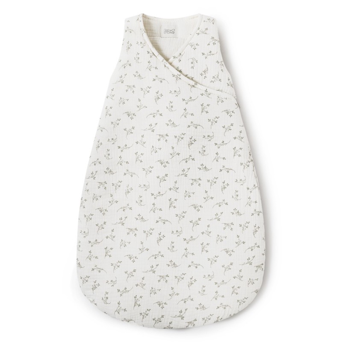 Babyshower Schlafsack olive bloom