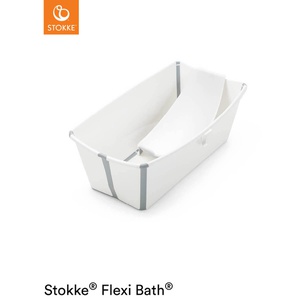 Babysitz faltbare Badewanne FLEXI BATH Stokke white