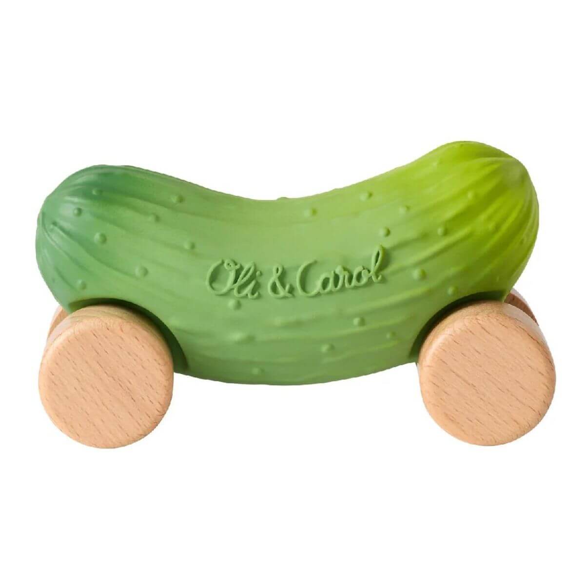 Babyspielzeug PEPINO THE CUCUMBER CAR Oli & Carol