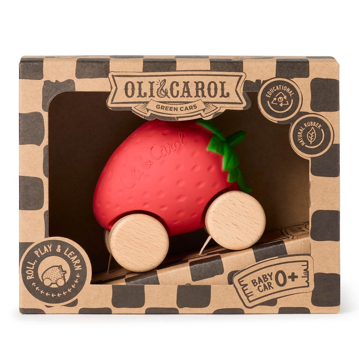 Babyspielzeug SWEETIE THE STRAWBERRY CAR Oli & Carol
