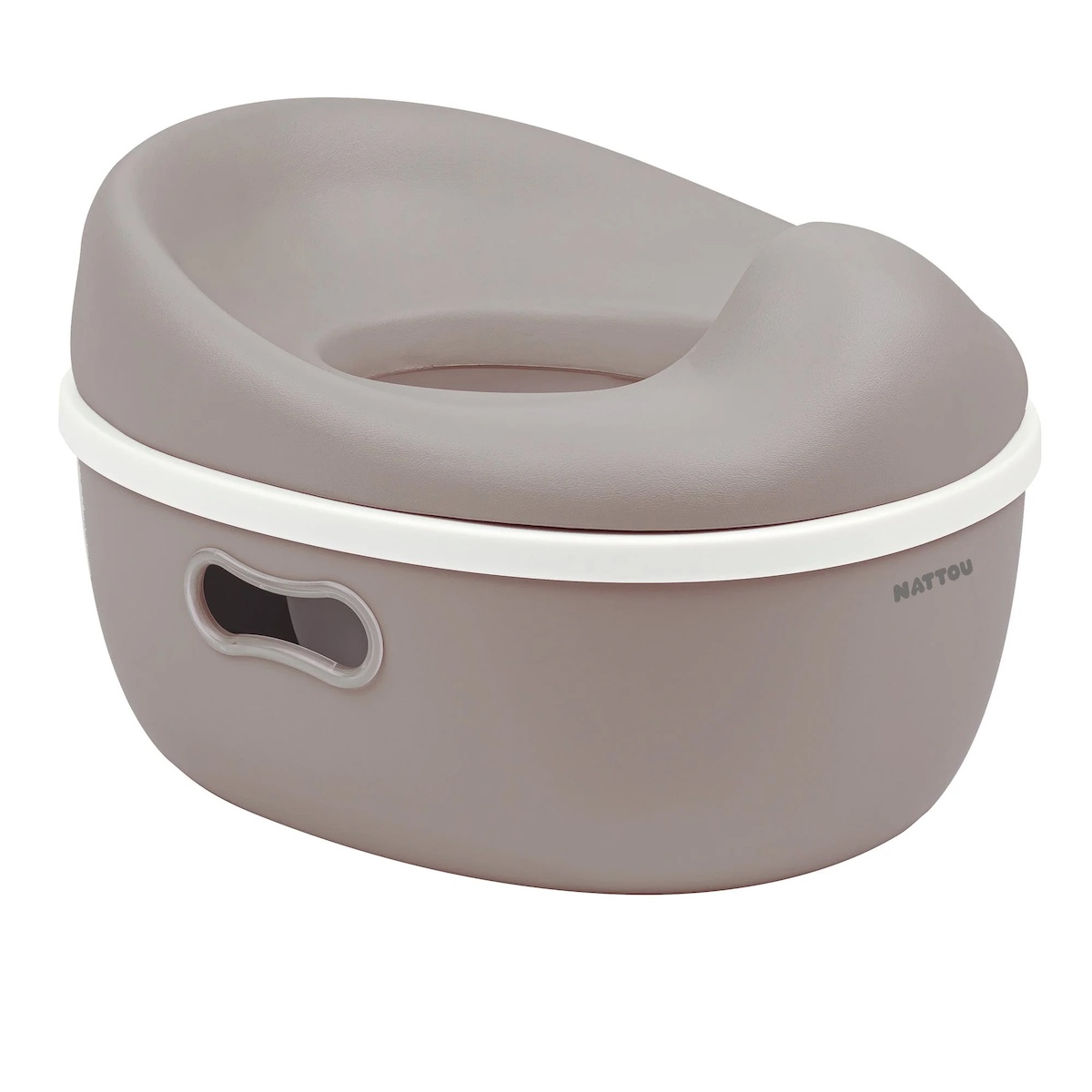 Babytopf POTTY 3 in 1 Nattou taupe