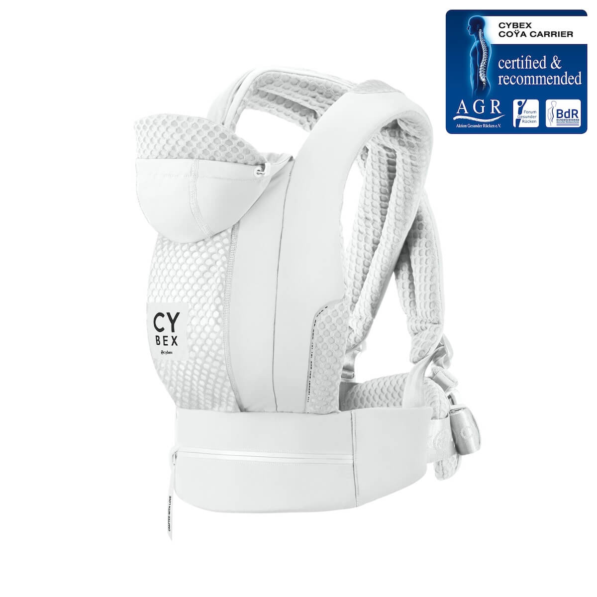 Babytrage COŸA Carrier urban Mobility Cybex blanca