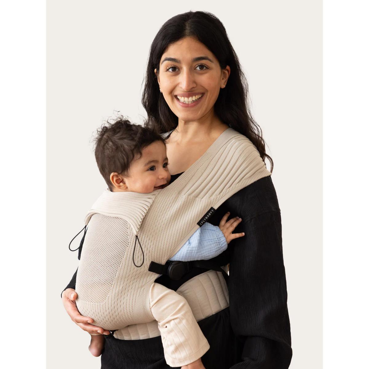 Babytrage Flybaby Creme