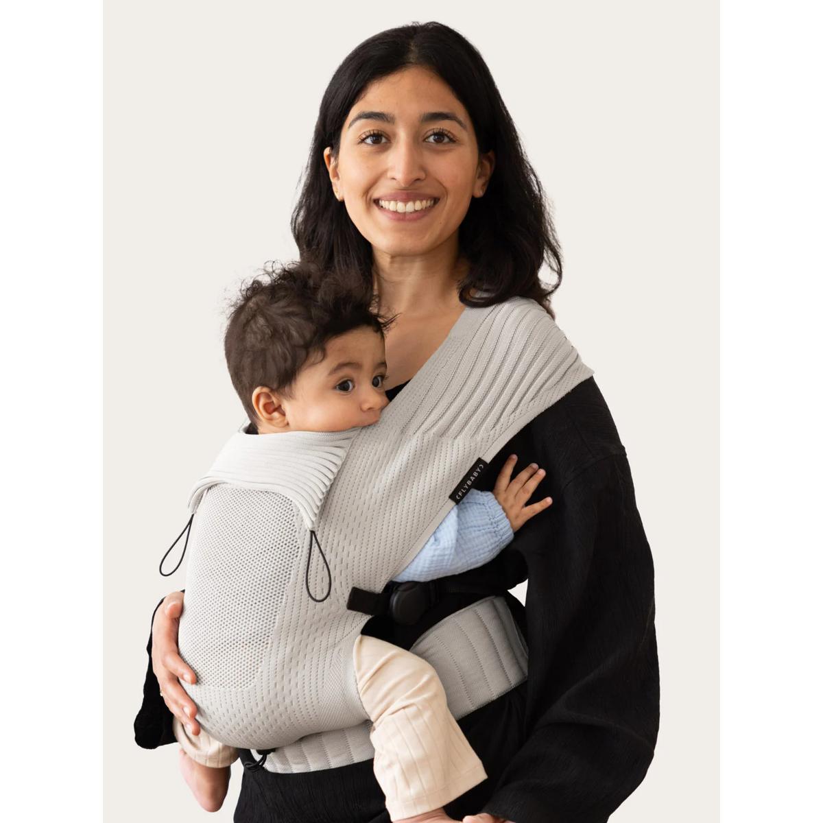 Babytrage Flybaby grey