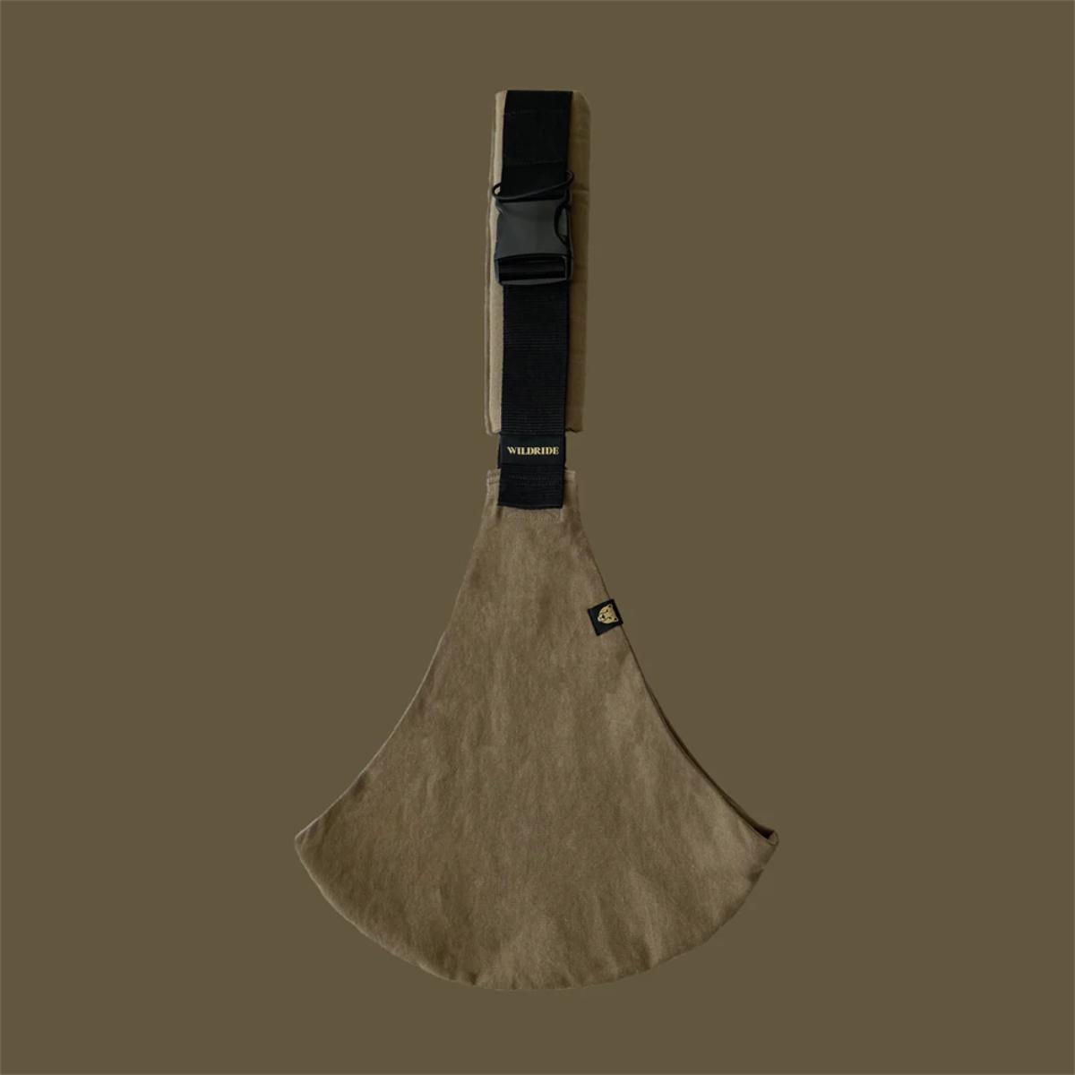 Babytrage LINEN Wildride camel