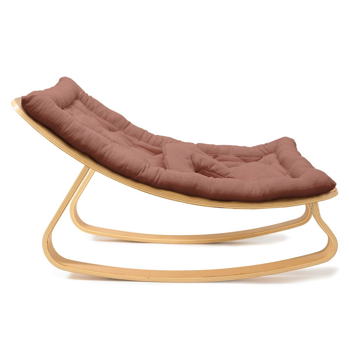 Babywippe LEVO Charlie Crane rosa