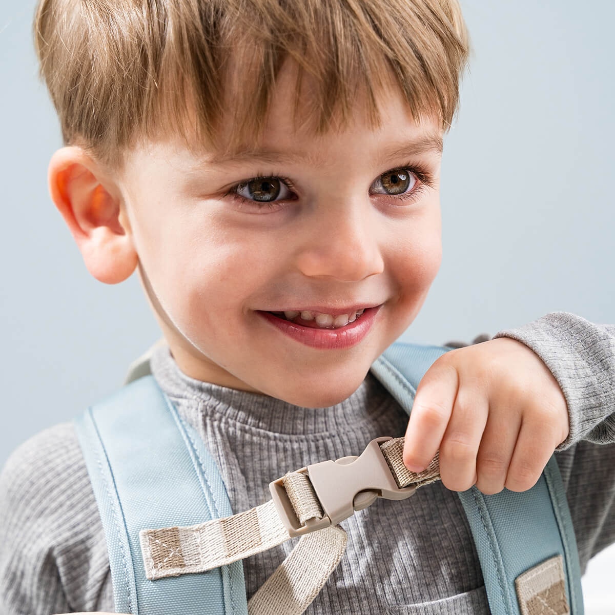 Backpack Kids canvas Elphee Done by deer Blue