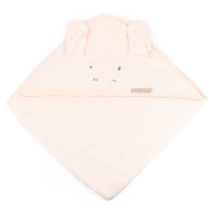 Badecape HIPPO XL 100x100cm Bamboom Wasserpfirsich