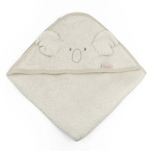 Badecape KOALA XL 100x100cm Bamboom oyster grey