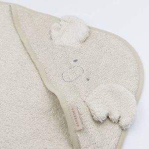 Badecape KOALA XL 100x100cm Bamboom oyster grey