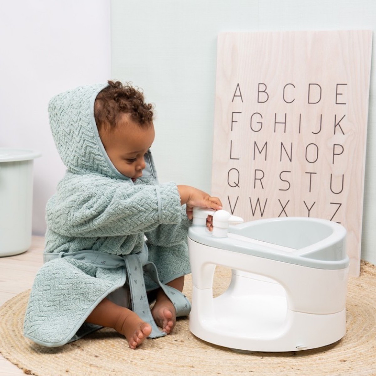 Badehaus Bébéjou himmelgrün