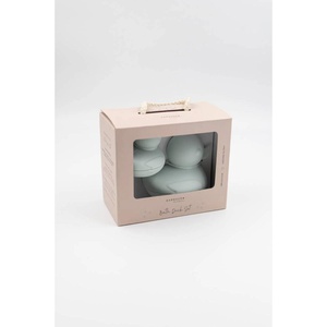 Badespielzeug-Set Ente Bamboom light blue