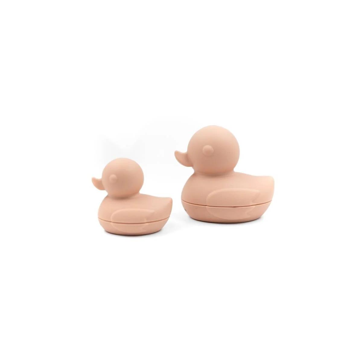 Badespielzeug-Set Ente Bamboom pink