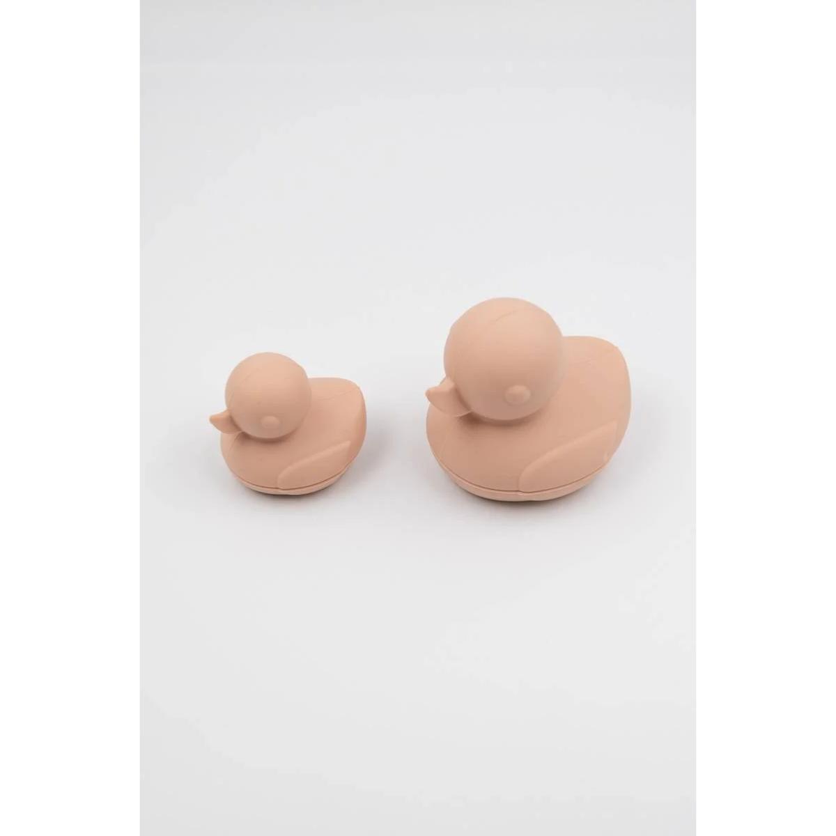 Badespielzeug-Set Ente Bamboom pink