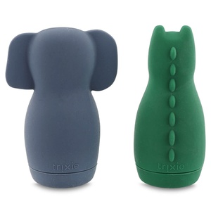 Badespielzeug Spritztiere MRS. ELEPHANT & MR. CROCODILE Trixie