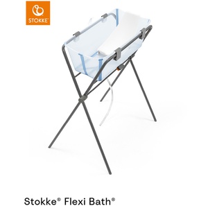 Badewanne FLEXI BATH Stokke gletscherblau