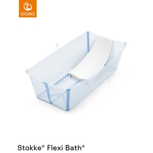 Badewanne XL FLEXI BATH Stokke gletscherblau