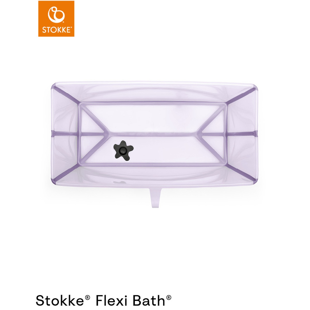 Badewanne XL FLEXI BATH Stokke lavendel