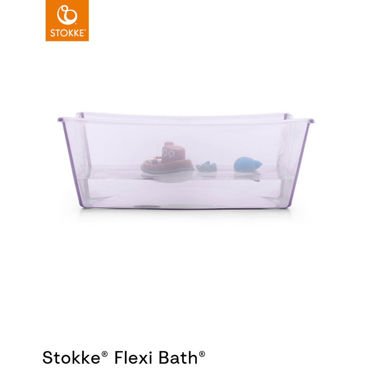Badewanne XL FLEXI BATH Stokke lavendel