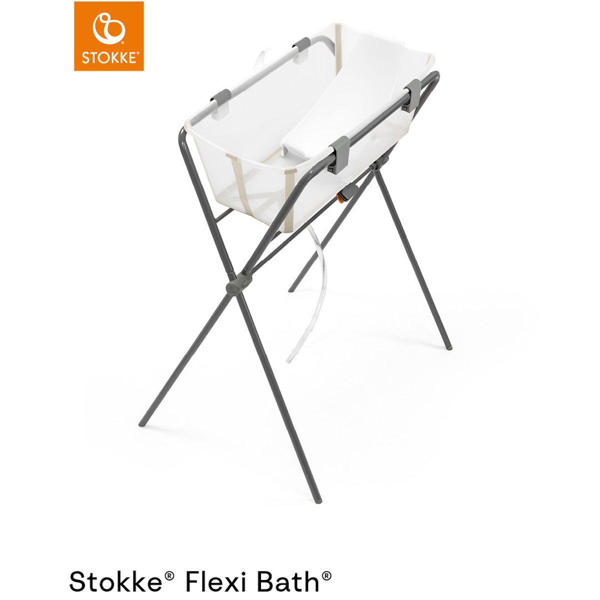 Badewannen-Stütze neu FLEXI BATH Stokke sandbeige