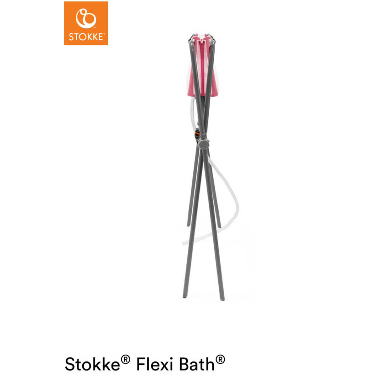 Badewannenständer FLEXI BATH Stokke grau