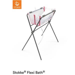 Badewannenständer FLEXI BATH Stokke grau