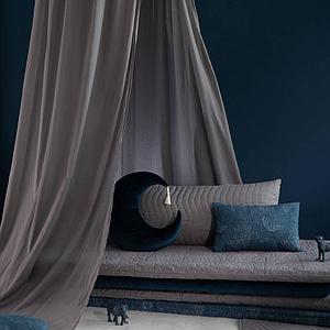 Baldachine VERA Nobodinoz Slate Grey