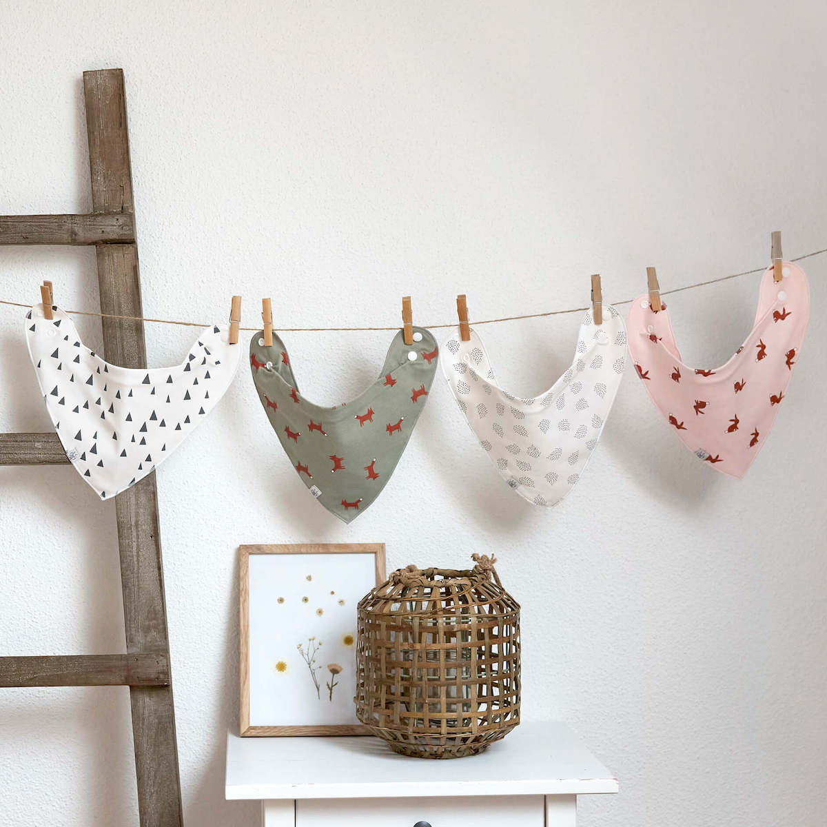 Bandana-Cowl-Hals 2 Stück sortiert Kleiner Waldfuchs Laessig