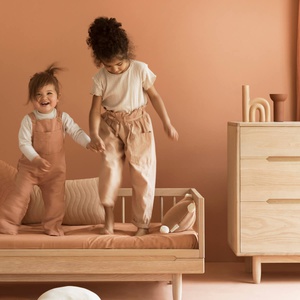 Bankbett 70x140cm PURE Nobodinoz massive Eiche