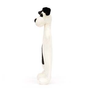 Bashful Black & Cream Puppy Tröster Jellycat