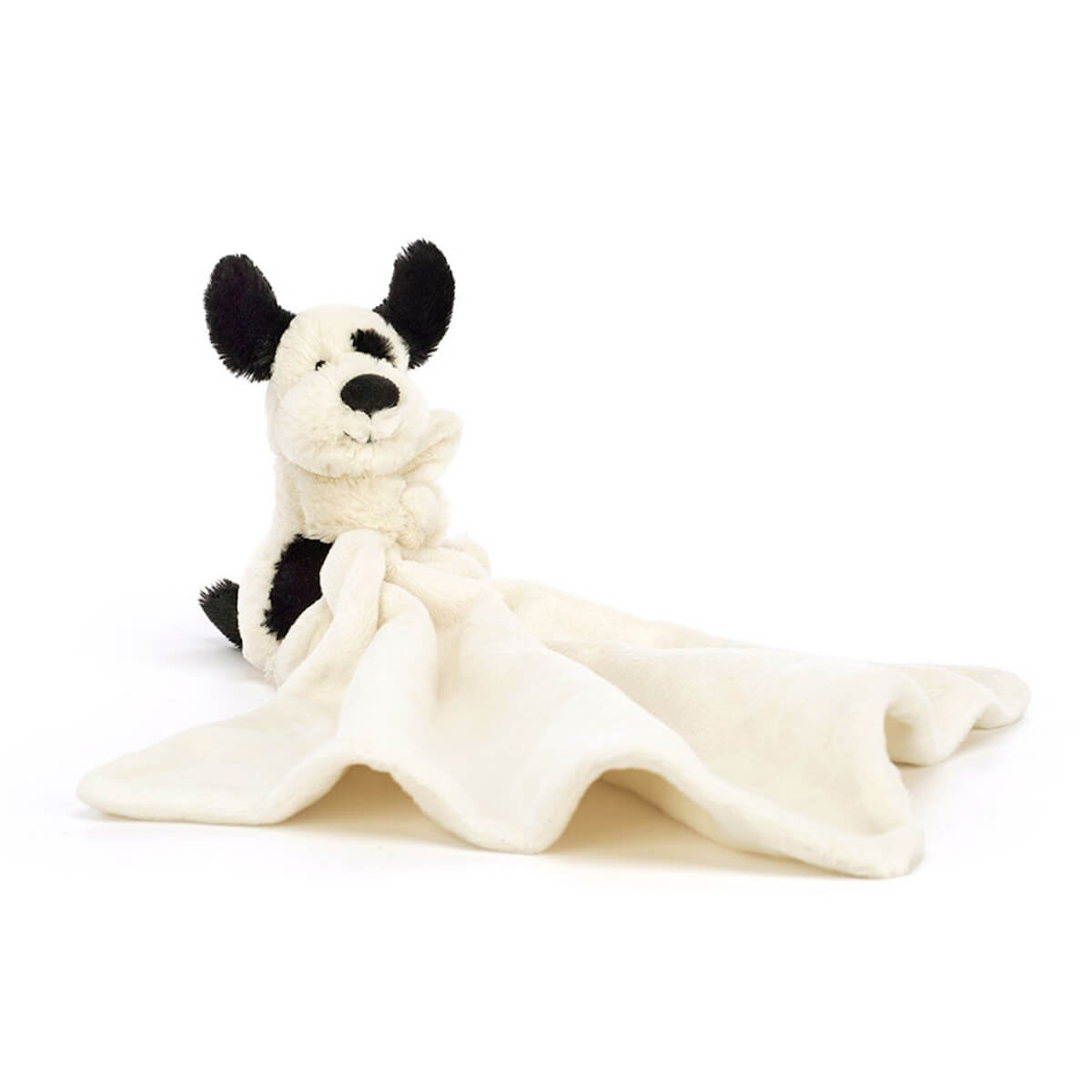 Bashful Black & Cream Welpenschnuller Jellycat