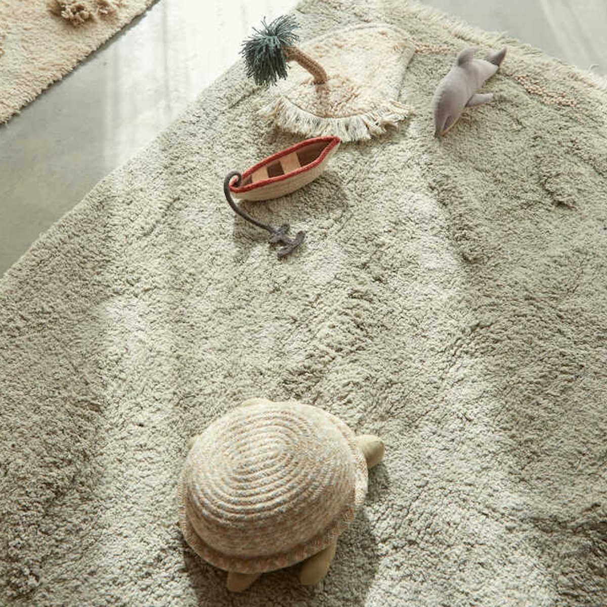 Basket Baby Turtle 22x25x10cm Lorena canals