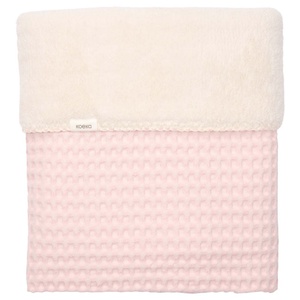 Bassinet blanket teddy Oslo Koeka cotton candy