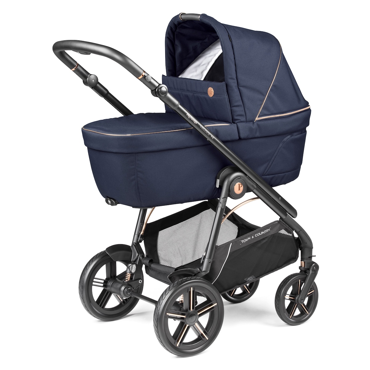 Bassinet CULLA FLEX Pegperego blue shine