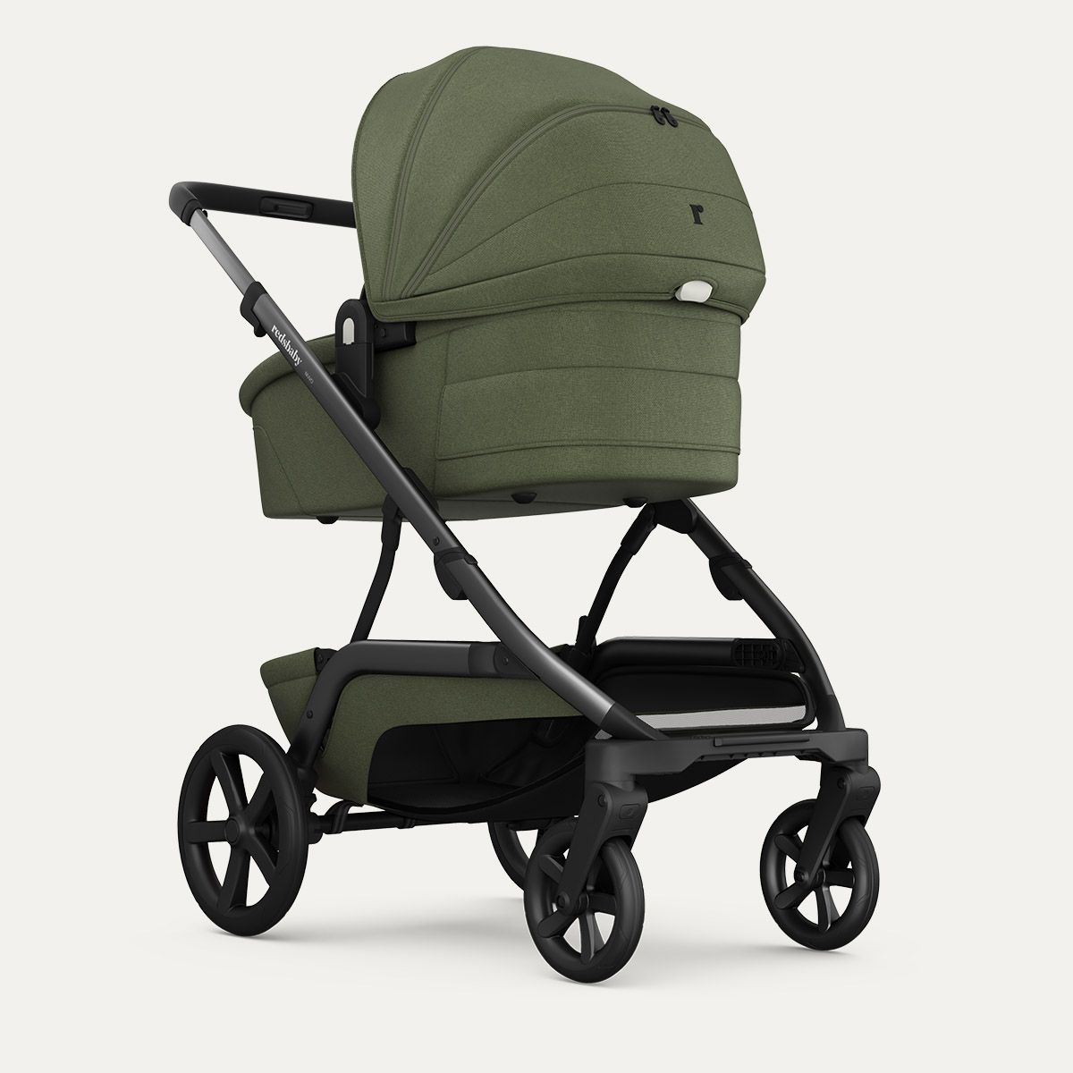 Bassinet Fabric Twins NUVO Redsbaby ivy gun metal