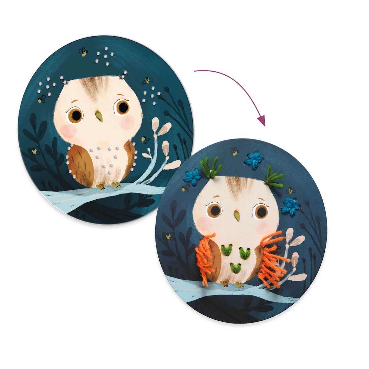 Basteln Sticken Djeco