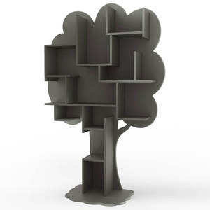 Baum-Bibliothek LOUANE Mathy von Bols basaltgrau