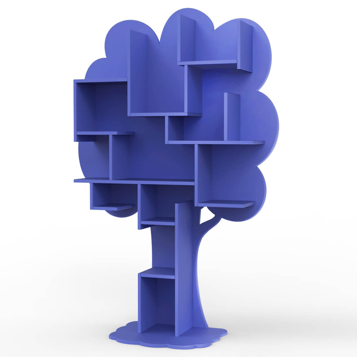 Baum-Bibliothek LOUANE Mathy von Bols blau marseille