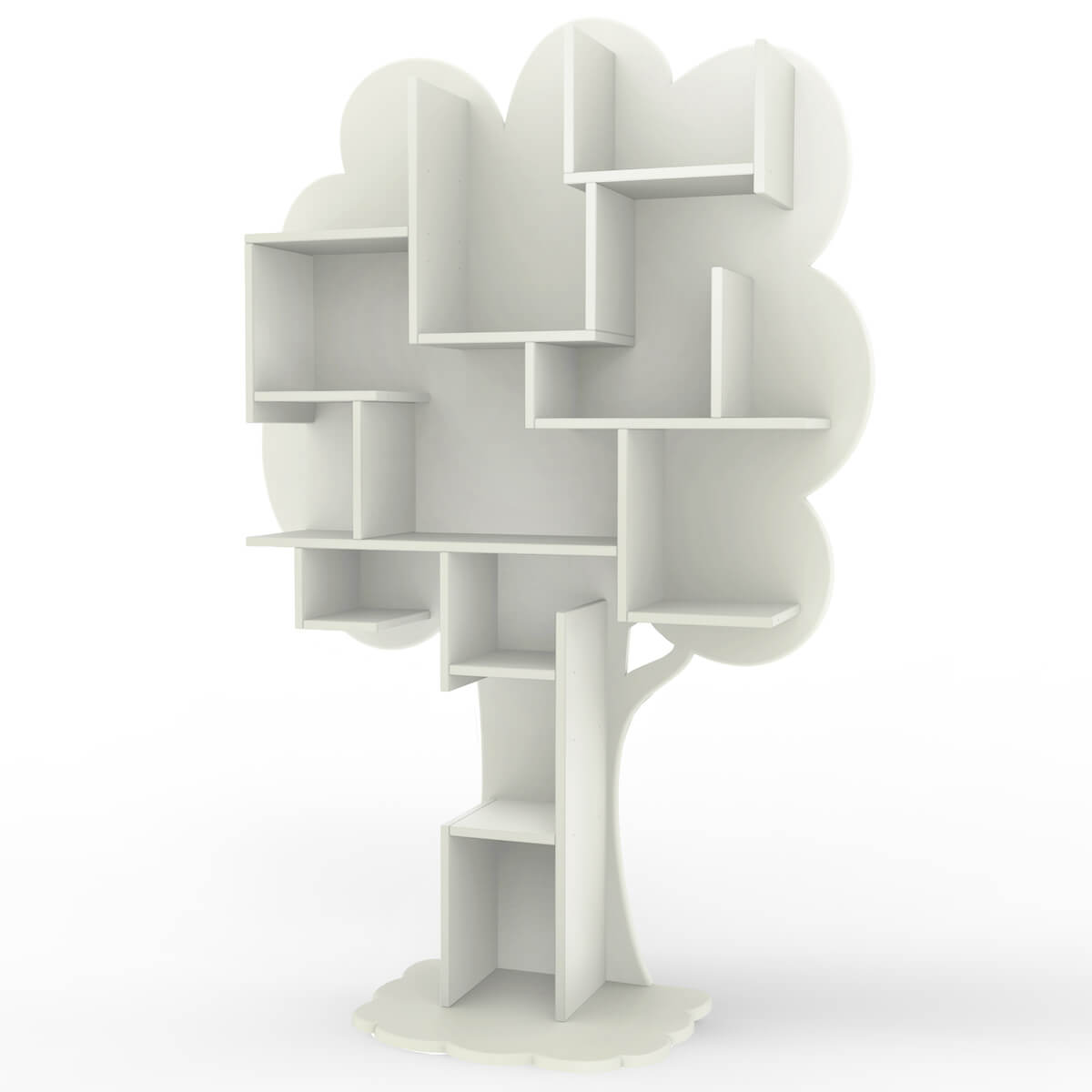 Baum-Bibliothek LOUANE Mathy von Bols greige