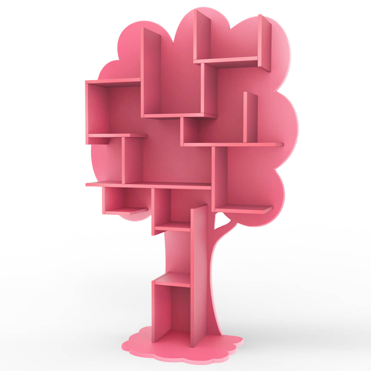 Baum-Bibliothek LOUANE Mathy von Bols rosa Sommer