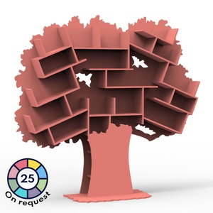 Baum-Bibliothek TESS Mathy von Schalen Koralle