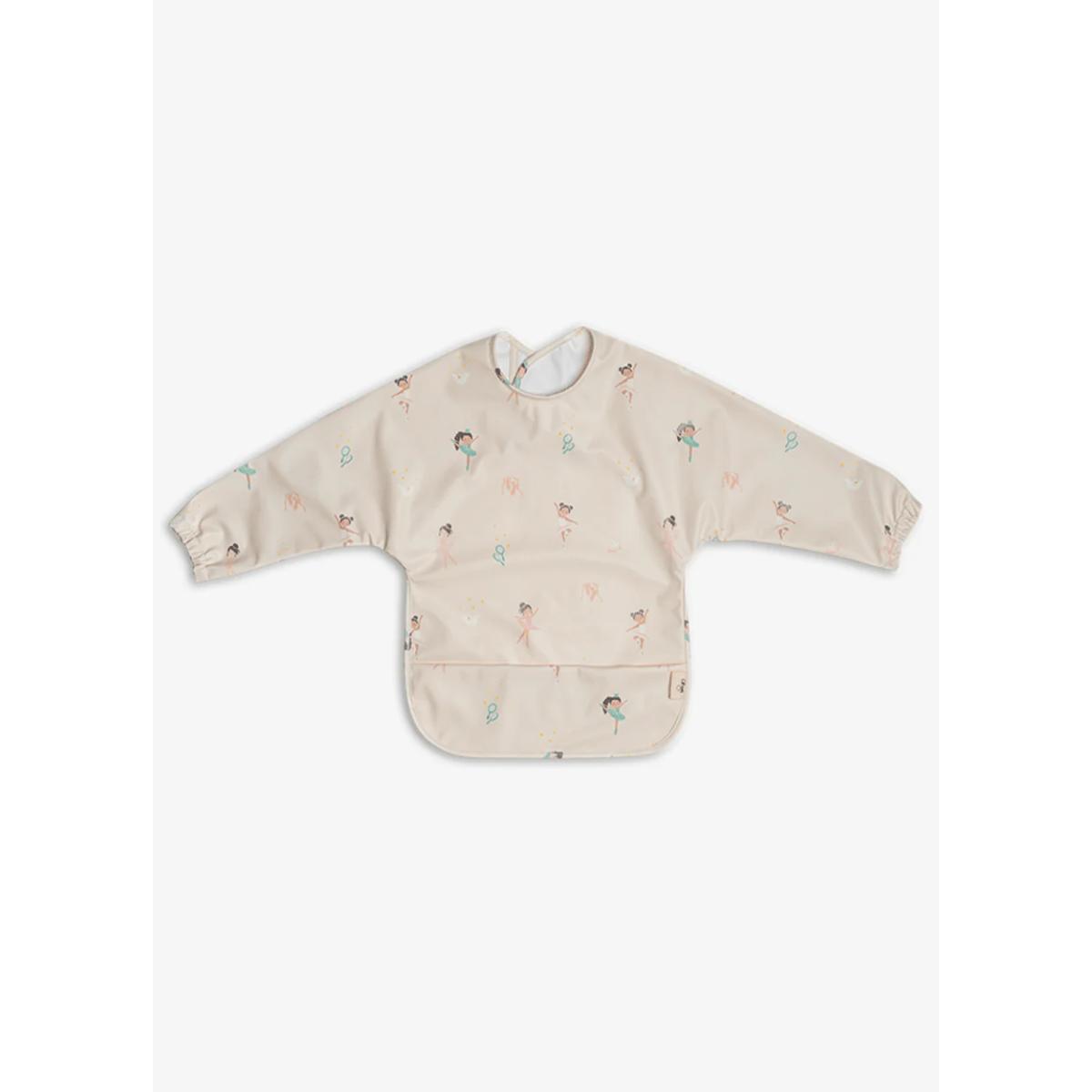 Bavoir manches longues Citron ballerina