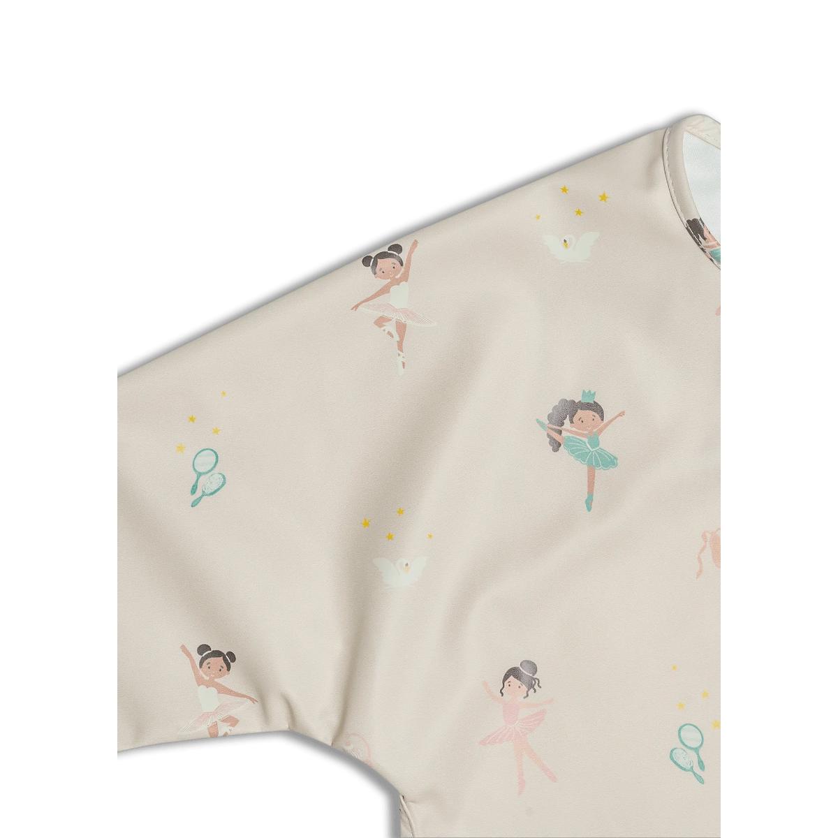 Bavoir manches longues Citron ballerina