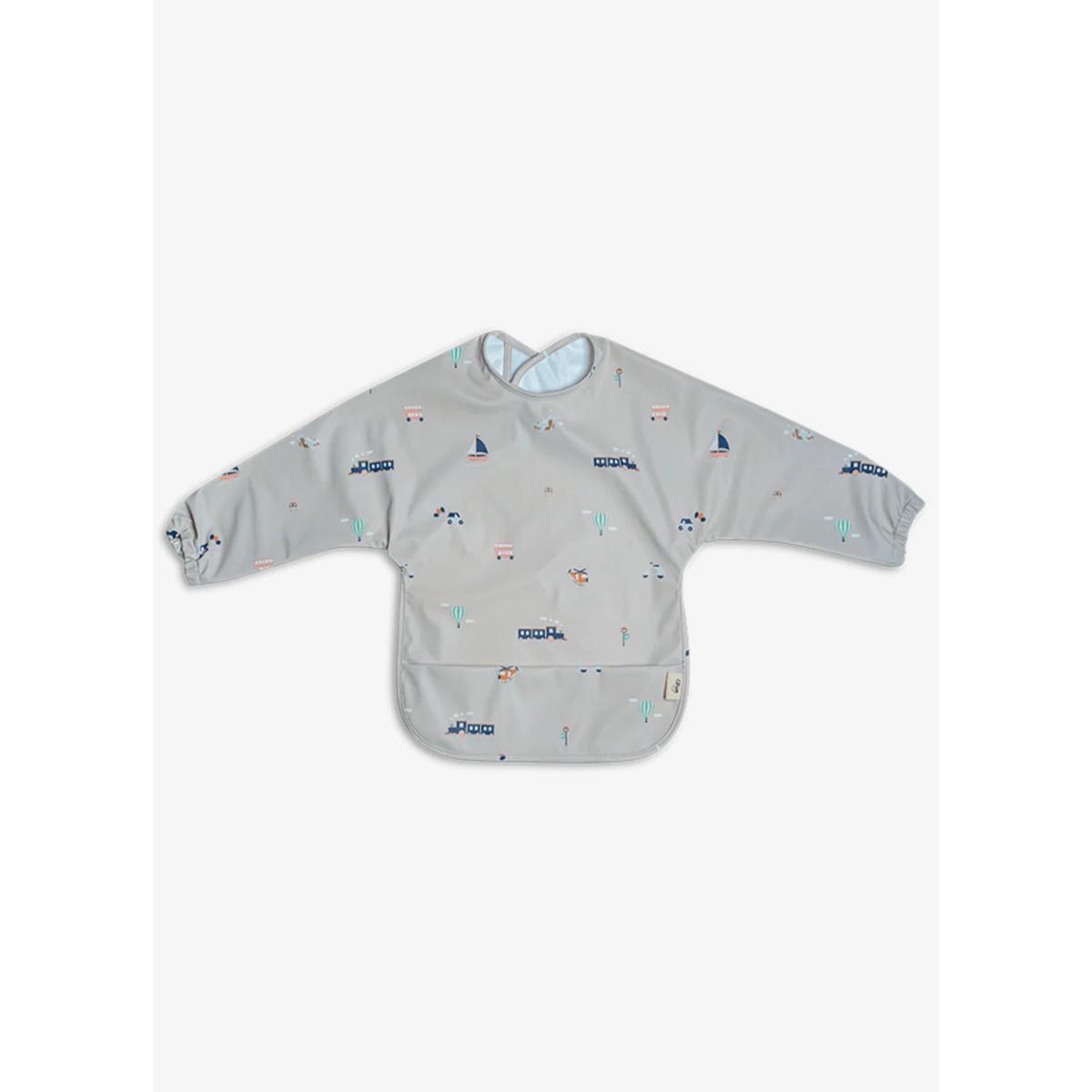 Bavoir manches longues vehicles