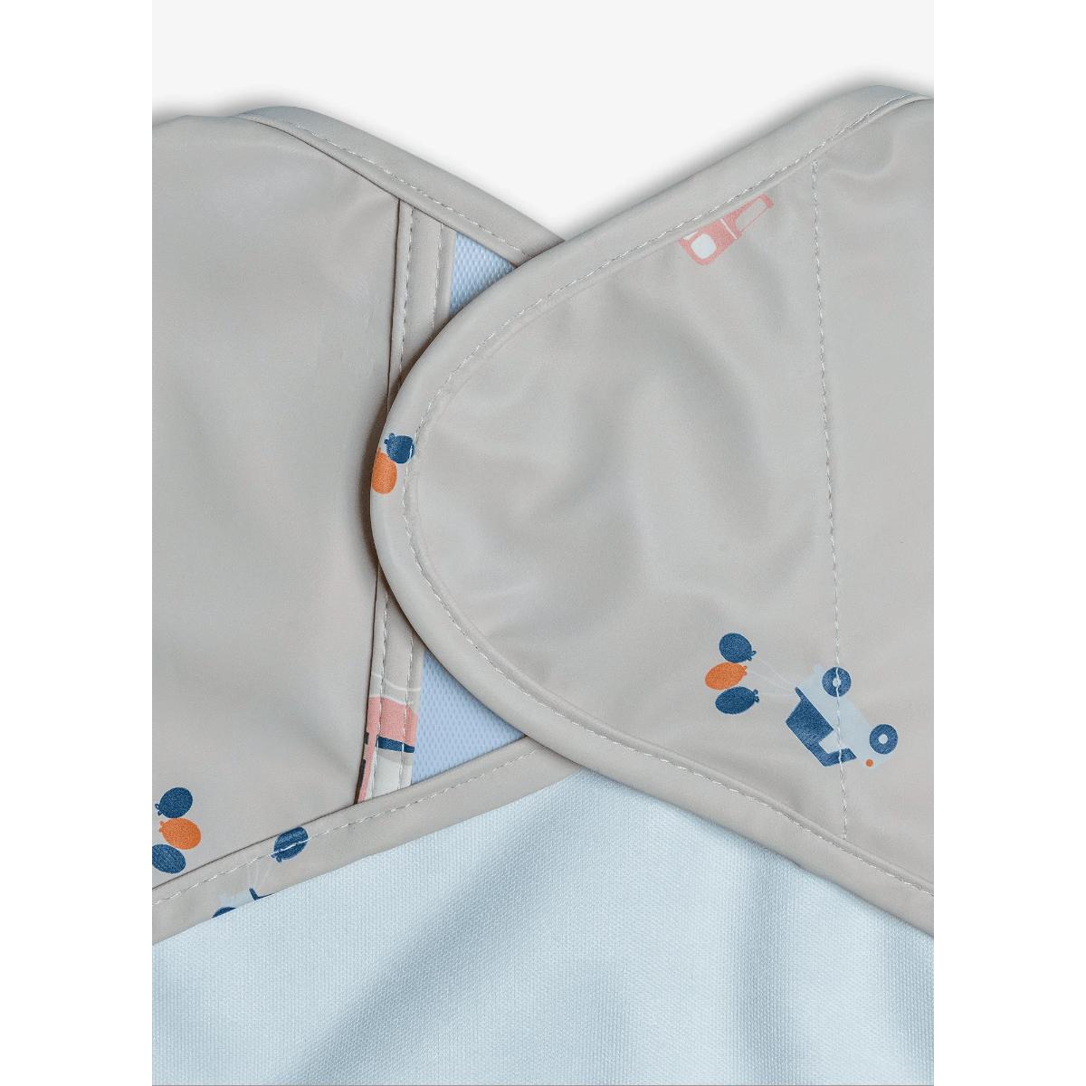 Bavoir manches longues vehicles