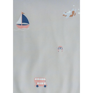 Bavoir manches longues vehicles