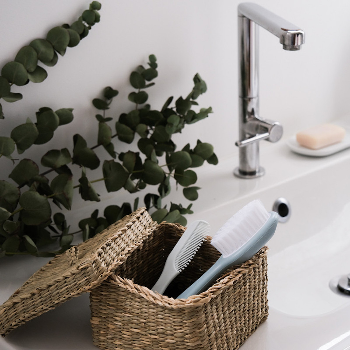 Beaba Green Blue Bürstenkamm