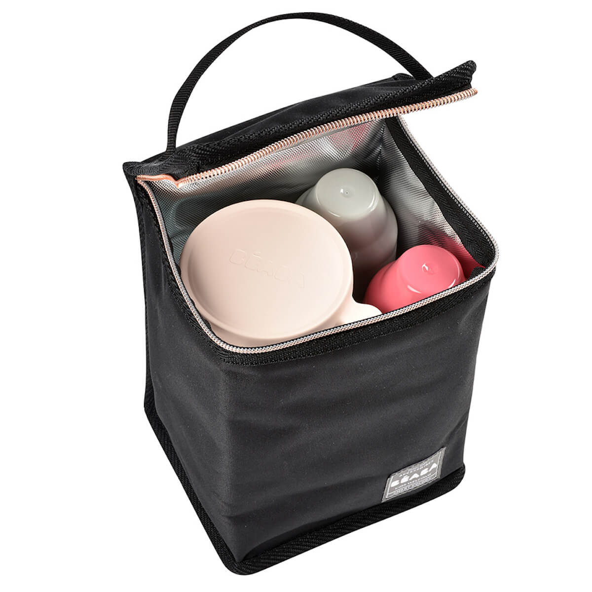 Beaba Isotherme Mahlzeitentasche black-rose gold 
