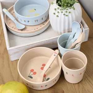 Becher PP/Cellulose Happy Fruits Lemon Laessig